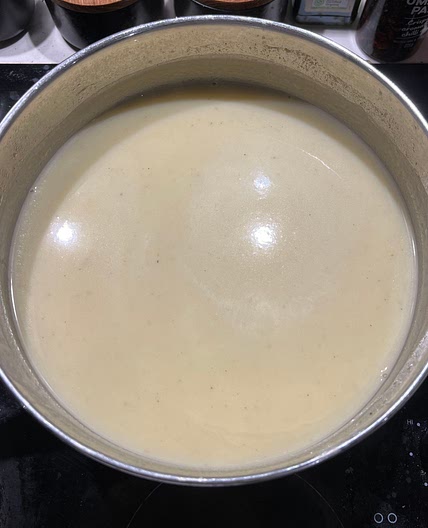 Potato and leak soup
