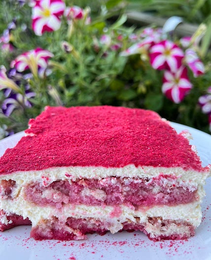 Raspberry Tiramisu