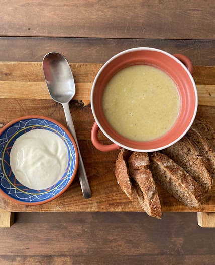Ola’s fantastic leek soup