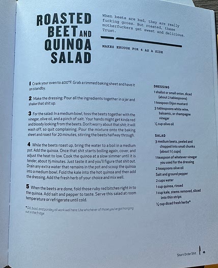 Roasted Beet and Quinoa Salad