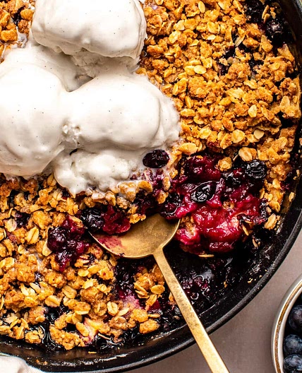 Apple Blueberry Crisp