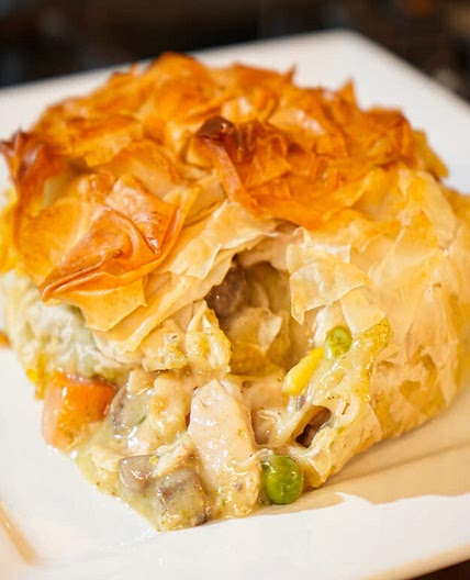 Dano’s easy mini chicken pot pie 