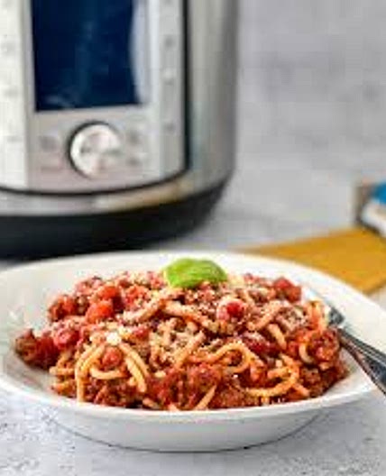 Instant pot spaghetti shopping list