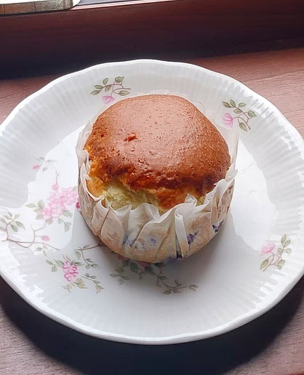Breakfast blueberry muffin