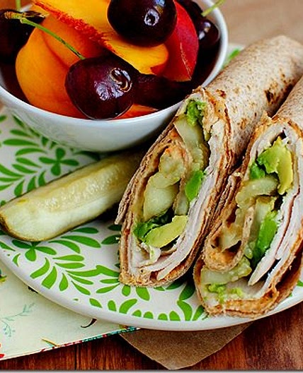 Turkey, Avocado & Hummus Wrap