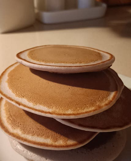 Pancake allo yogurt senza burro con soli albumi