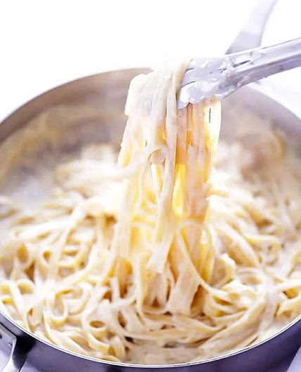 Light Alfredo Pasta