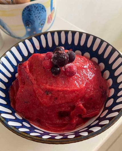 Mixed Berry Sorbet