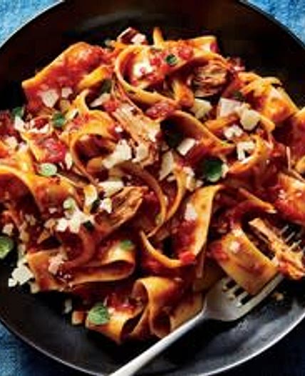 Savory Pork Ragù with Pappardelle