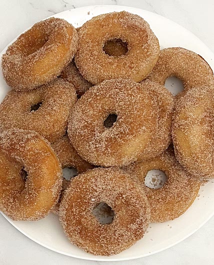 Baked Apple Cider Donuts -
