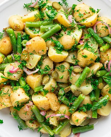 French Potato Salad (with Dijon vinaigrette)