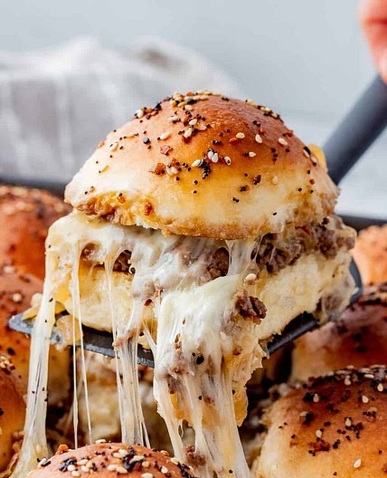 French onion sliders 