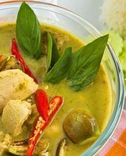 Sauce curry thaï aux légumes 