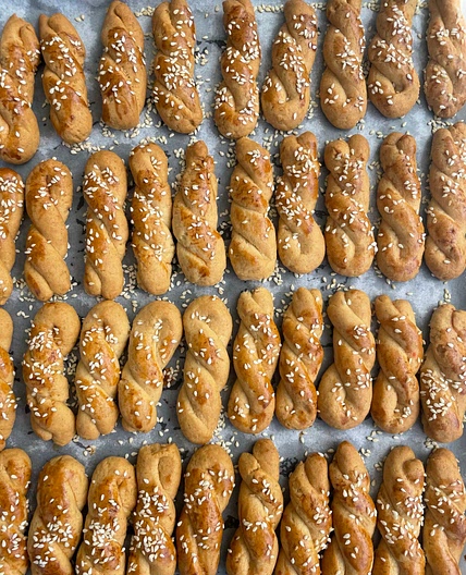 Koulourakia (Greek Easter Biscuits)