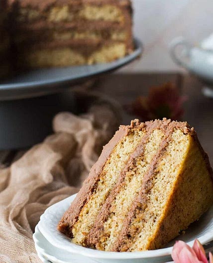 Spice Cake with Chocolate Buttercream (Tropisk Aroma)
