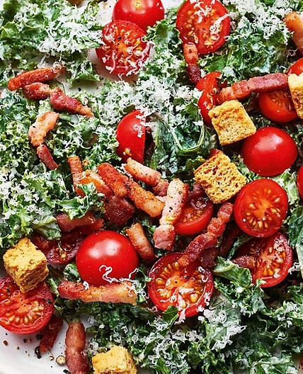 kale and bacon salad