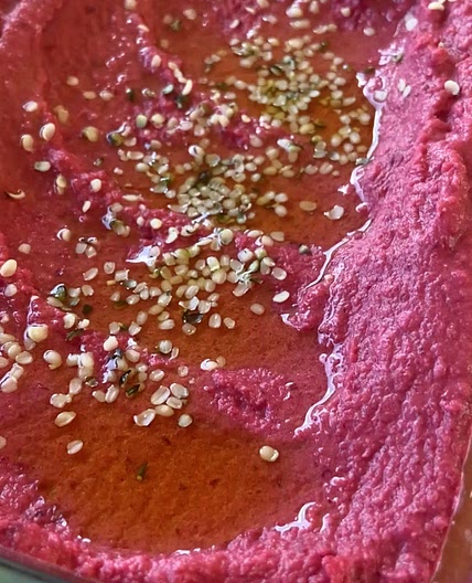 PINK BEET HUMMUS 