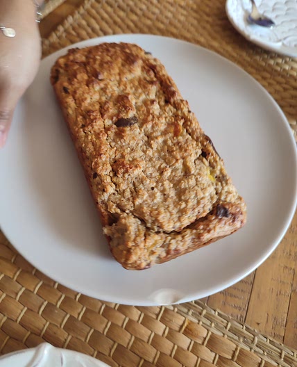 Oat banana bread