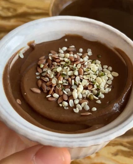 Avocado chocolate pudding