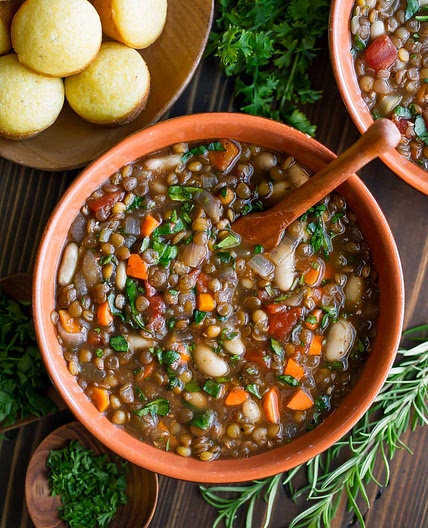 Mom's Lentil Soup