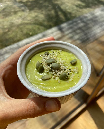 Avocado pudding