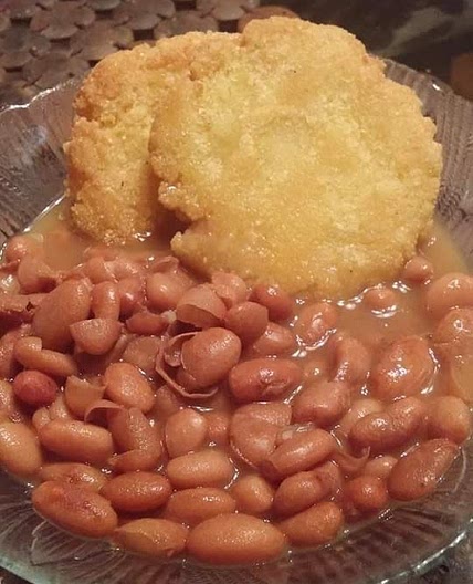 Hot water corn bread