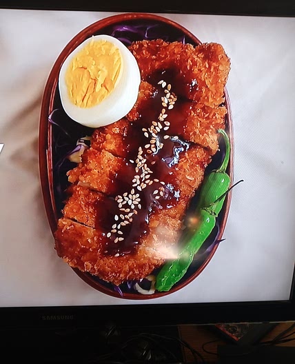 Tonkatsu bento box