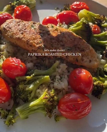 Paprika Roasted Chicken