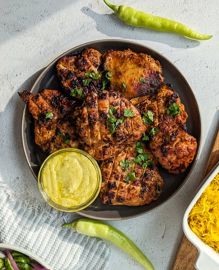 Al Faham Chicken (Arabian Grilled Chicken)