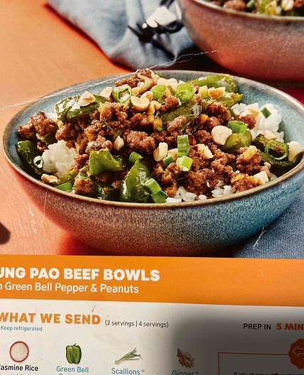 Kung Pao Beef Bowls