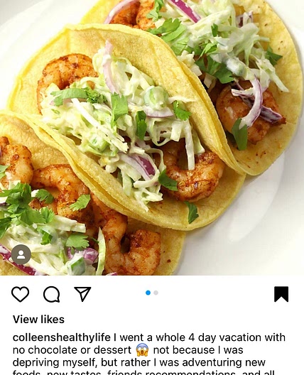 Jalapeño Cilantro Shrimp Tacos