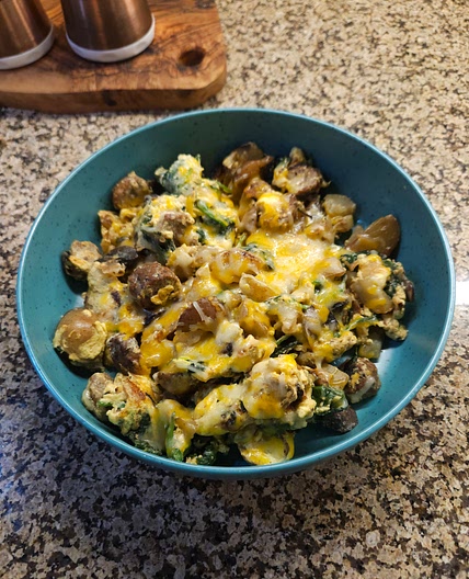 Turkey Sausage Breakfast Skillet