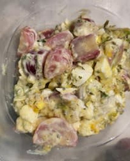 Mock Redskins Potato Salad