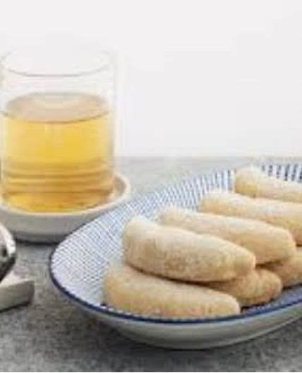 Vainillas con te de matcha y leche vegetal