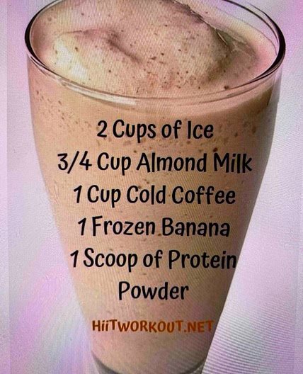 Iced Coffee Protein Shake