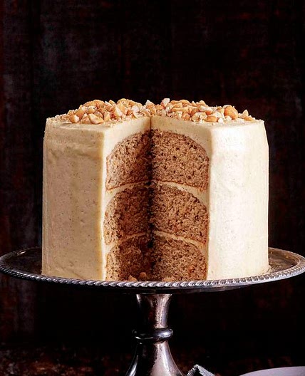 Peanut butter layer cake