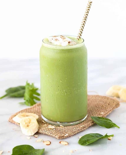 Almond Green Goddess Smoothie