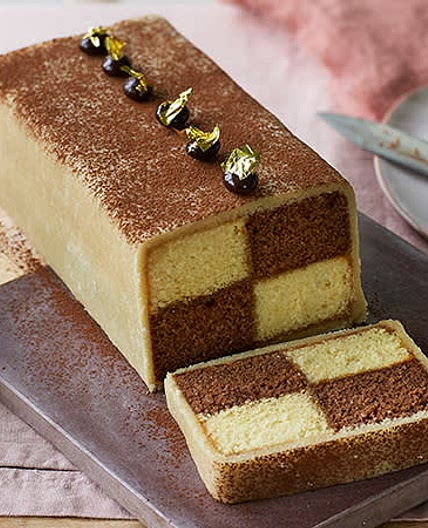 Dave's Chocolate Espresso Martini Battenberg