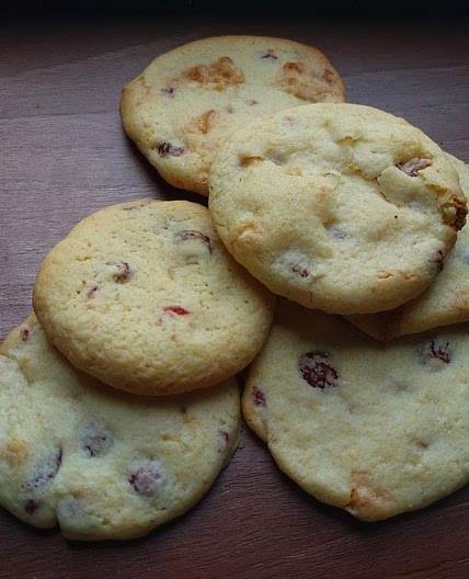 Cranberry lemon cookies