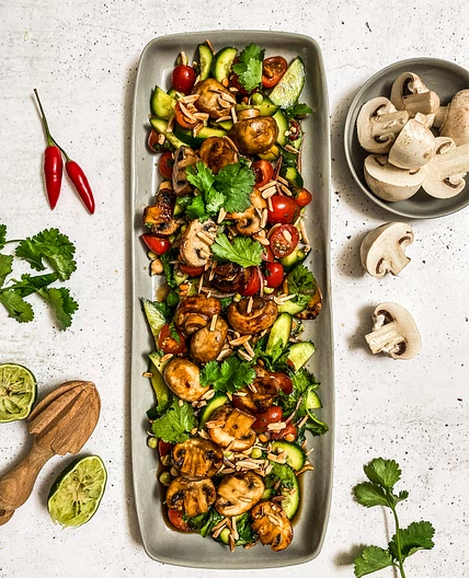 Thai Mushroom Salad