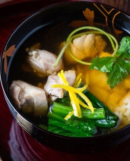 Ozoni (Japanese New Year Mochi Soup – Kanto Style)