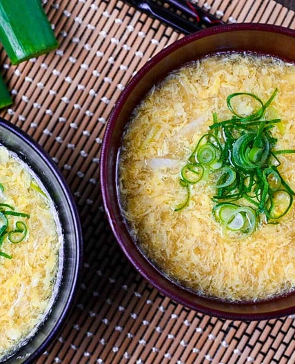 Japanese Egg Drop Soup (Kakitamajiru)