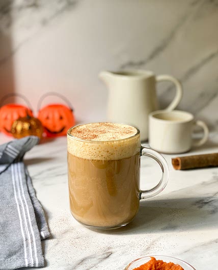46 Calorie Pumpkin Spice Latte 