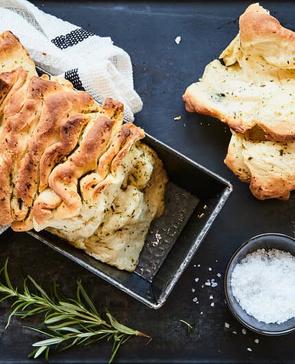 Herb Plucked bread