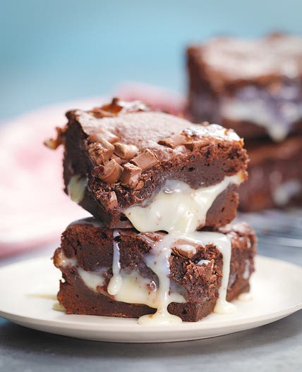 Molten Middle Brownies