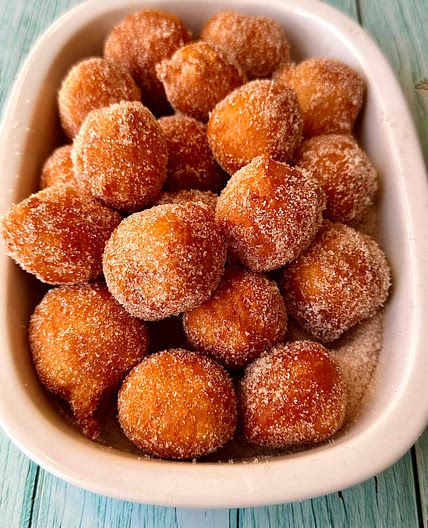 3 Ingredient Crispy Orange Donuts 
