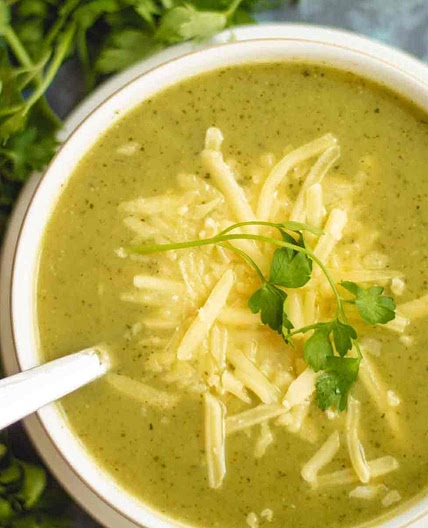 Healthy Courgette and Cheese Soup Maker {Soup Maker & Pan}