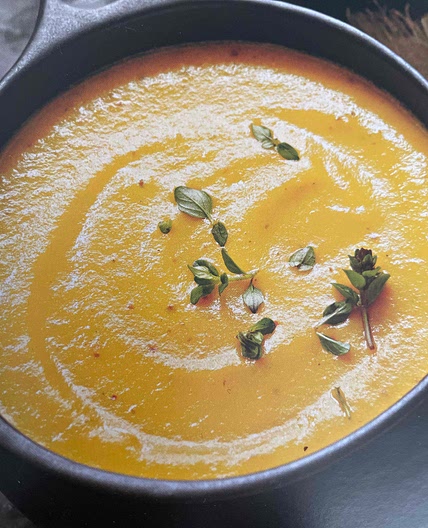Potato cheese soup 