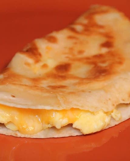 Fried egg taco