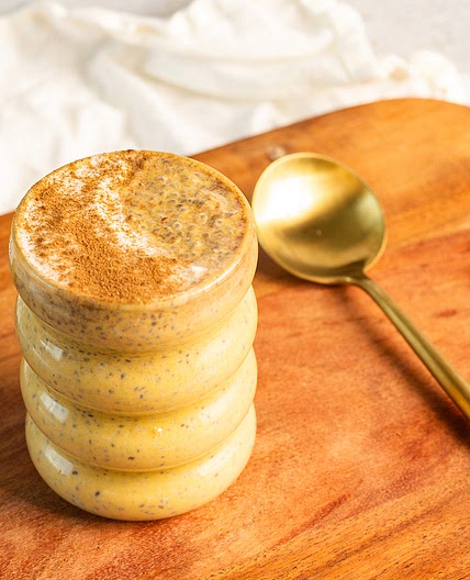 pumpkin pie chia pudding